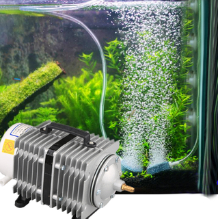 Qlozone ACO Series Hydroponic Oxygen Accessories Mini Electromagnetic Aquaculture Farming For Fish Tank Air Pump Aquarium