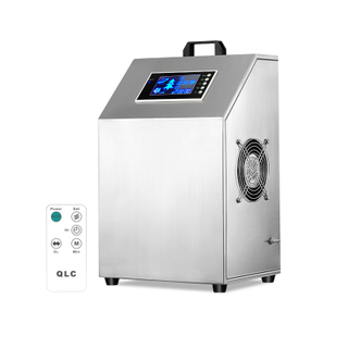 Qlozone digital smart portable food shop water treatment ozone generator 7g air purifiers sterilizer ozonator for food beverage factory