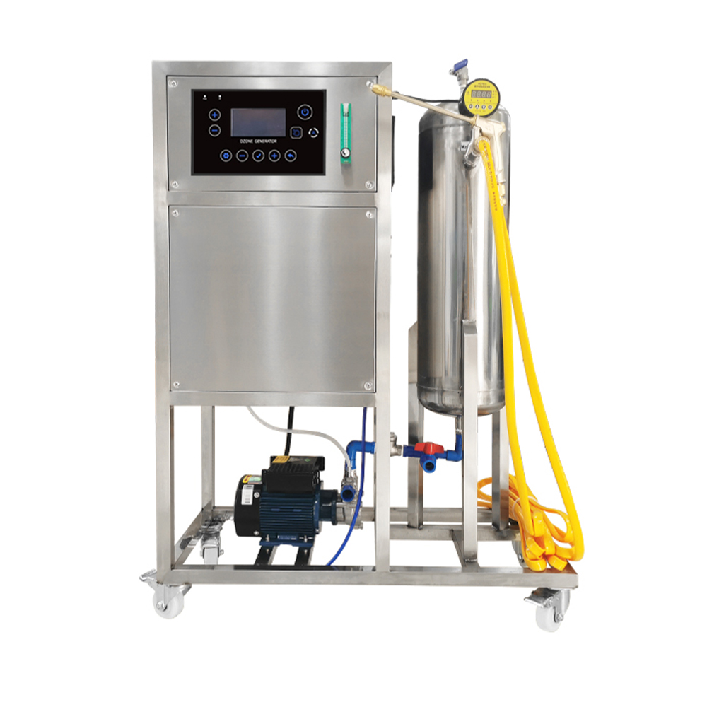 Qlozone 20g Oxygen Ozone Generator Mobile Disinfection Ozone Water Machine for Plant Breeding 